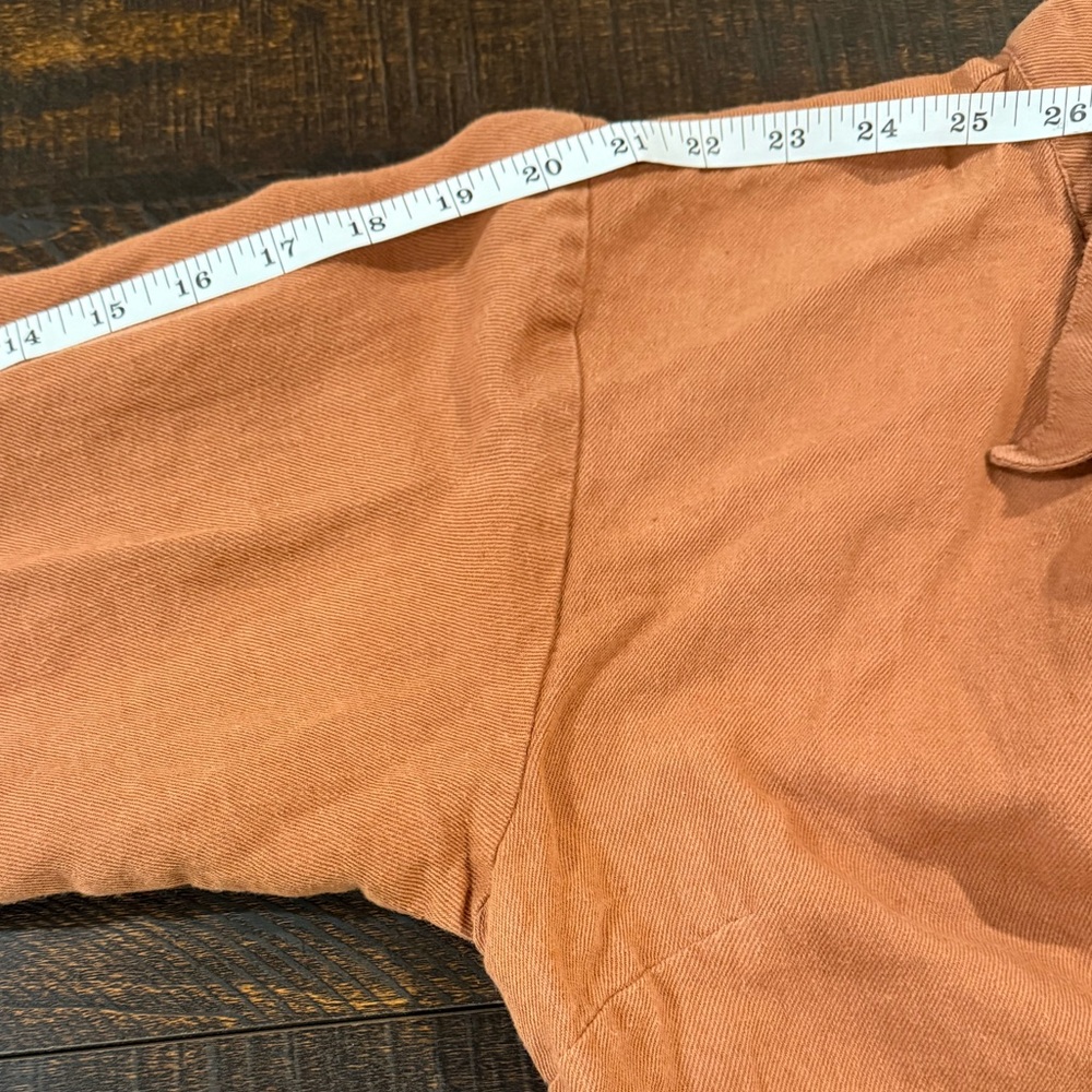 ABLE Charlyn Linen Blend Button Up Utility Jumpsuit M - Picture 11 of 15